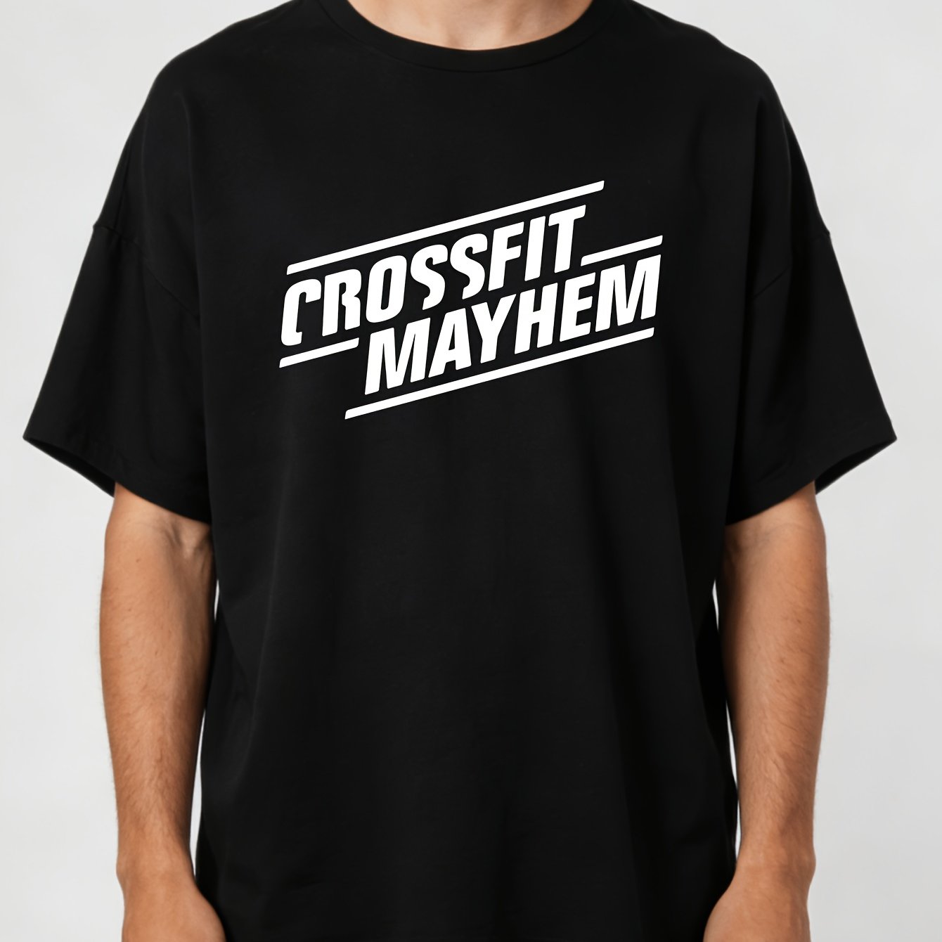 Męska koszulka Crossfit z wzor – Crossfit Mayhem recenzja i cena