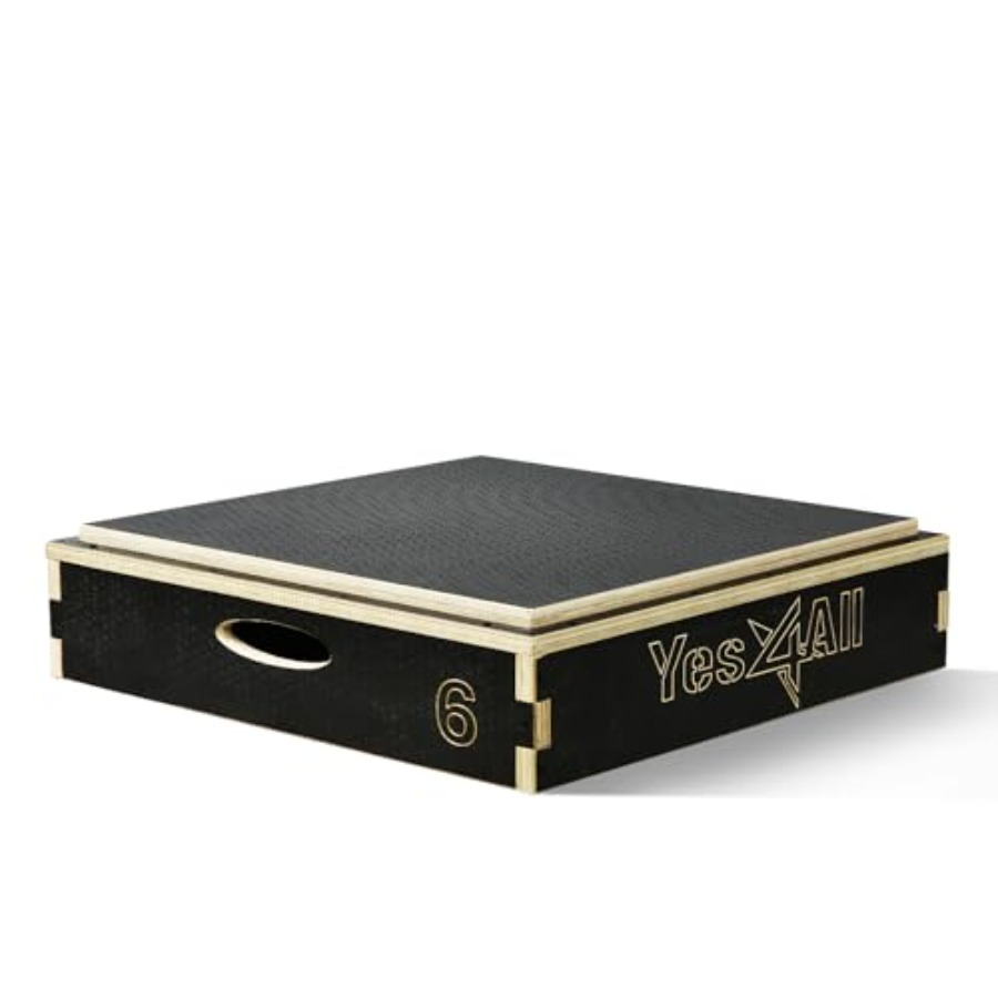 Drewniany plyometrowy box 3 w  – Box Jump Plyo recenzja i cena